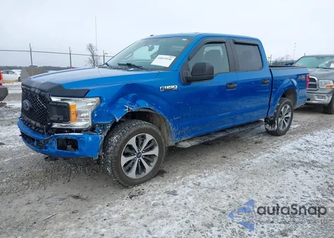 2019 Ford F-150 Xl z USA, uszkodzony, nr VIN 1FTEW1E57KFC41925